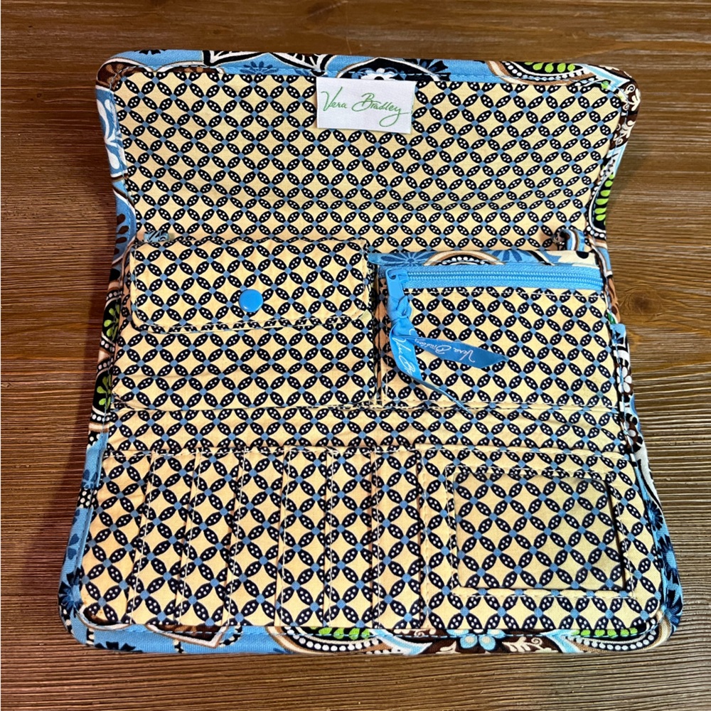 Vera Bradley - Trifold Wallet - Bali Blue